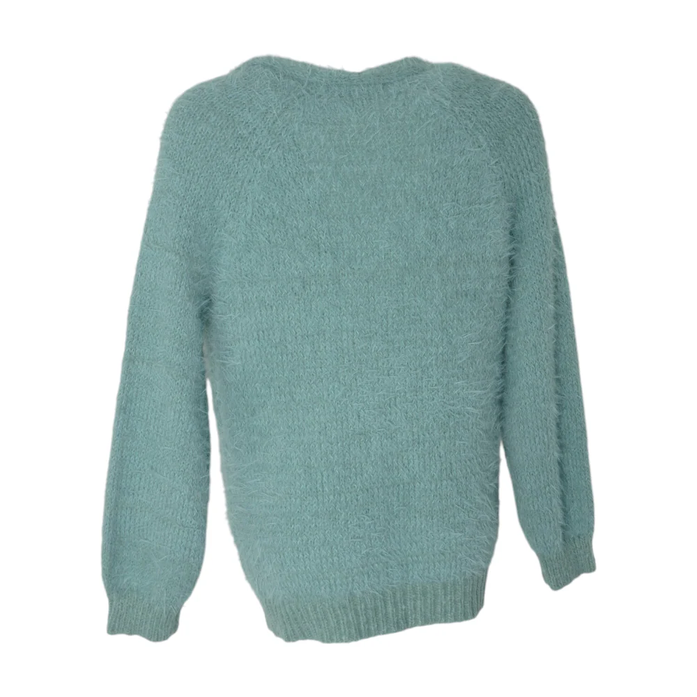 Green Cardigan Sweater - Image 2