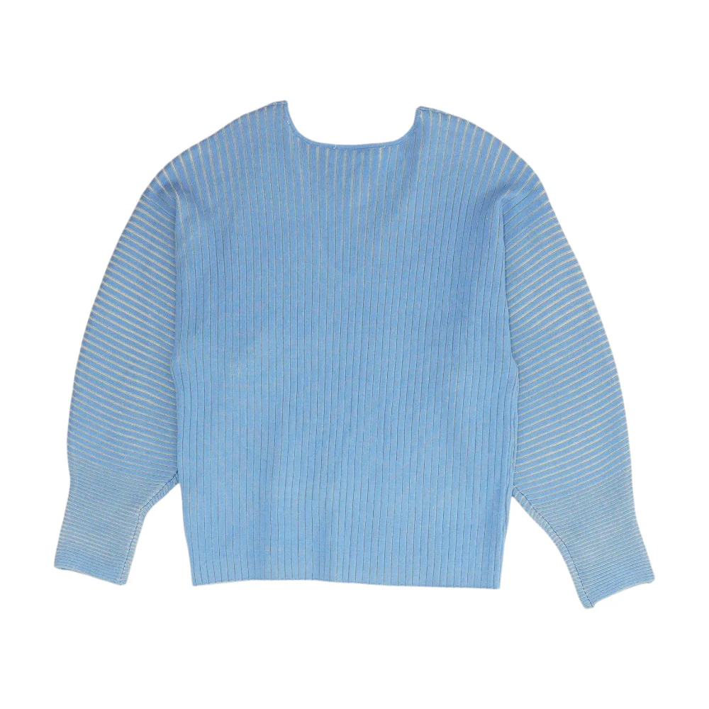 Blue Pullover Sweater - Image 2