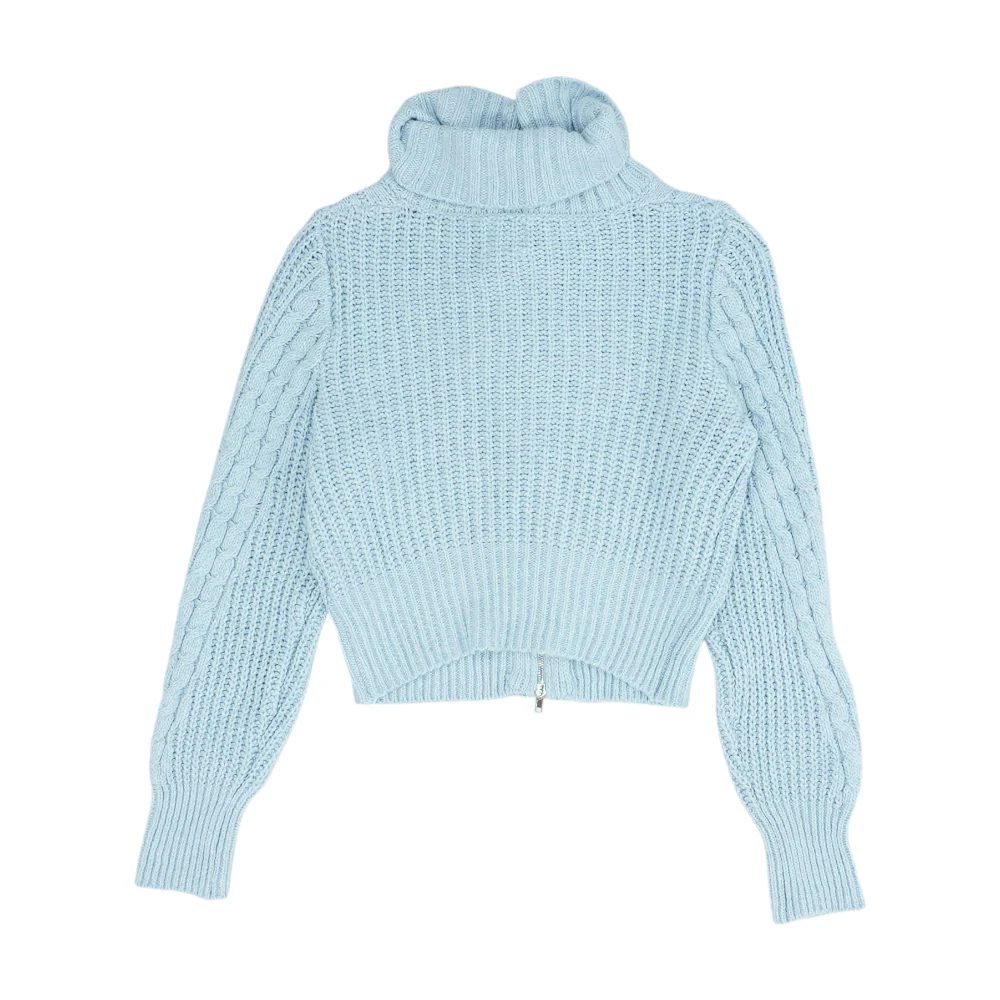 Blue Cardigan Sweater - Image 2