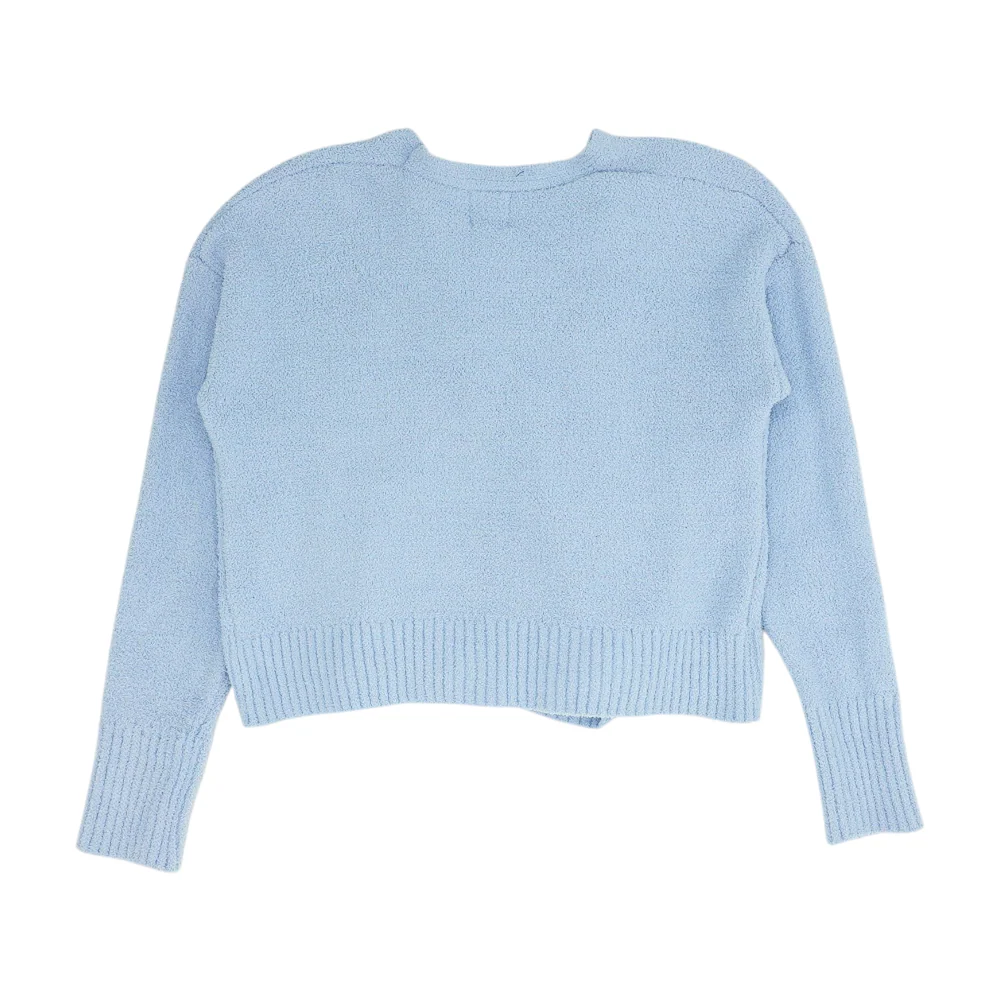 Blue Cardigan Sweater - Image 2