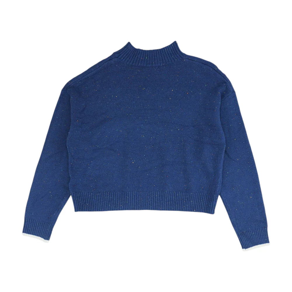 Navy Pullover Sweater - Image 2
