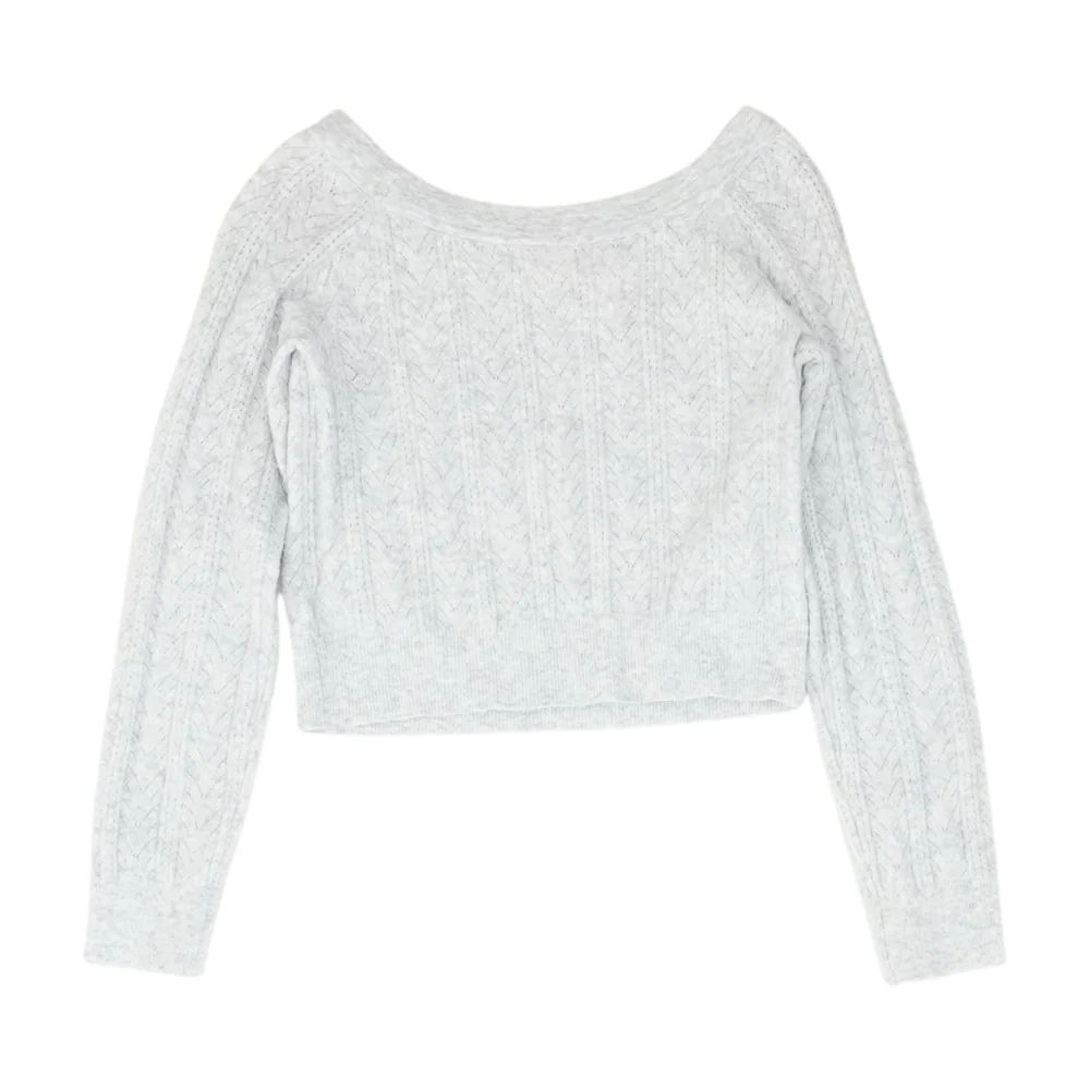 Gray Pullover Sweater - Image 2