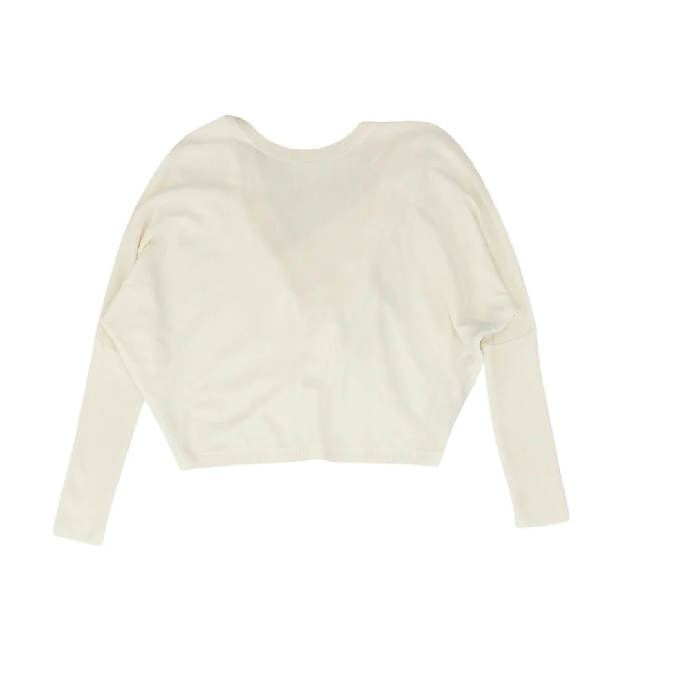 Ivory Pullover Sweater - Image 2