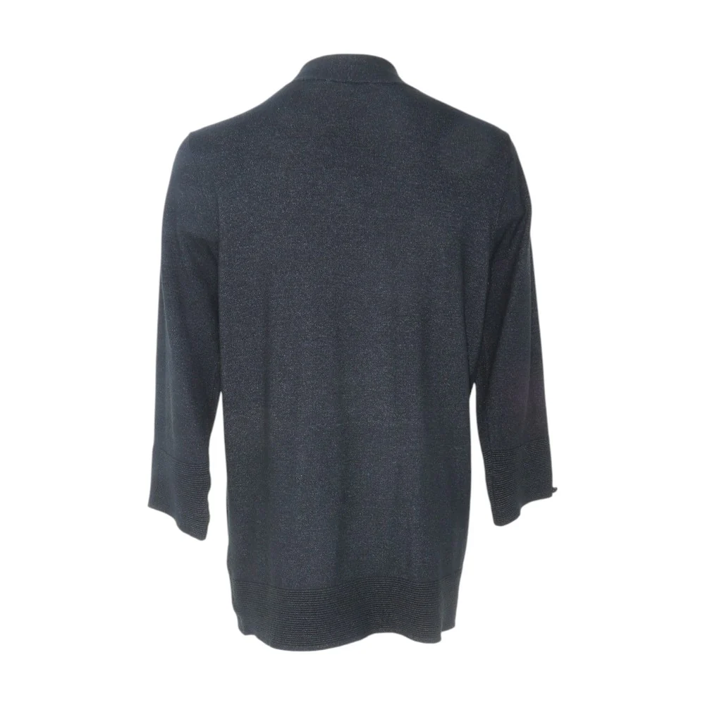 Black Cardigan Sweater - Image 2