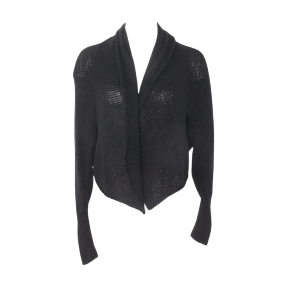 Black Cardigan Sweater