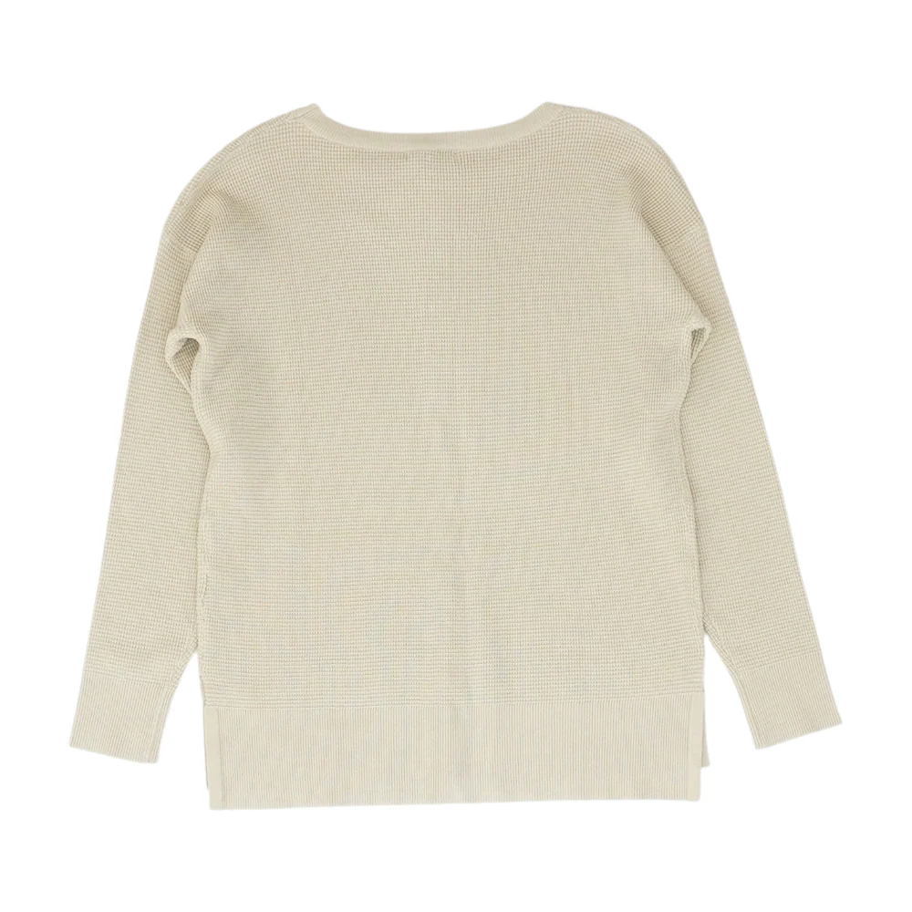 Beige Pullover Sweater - Image 2