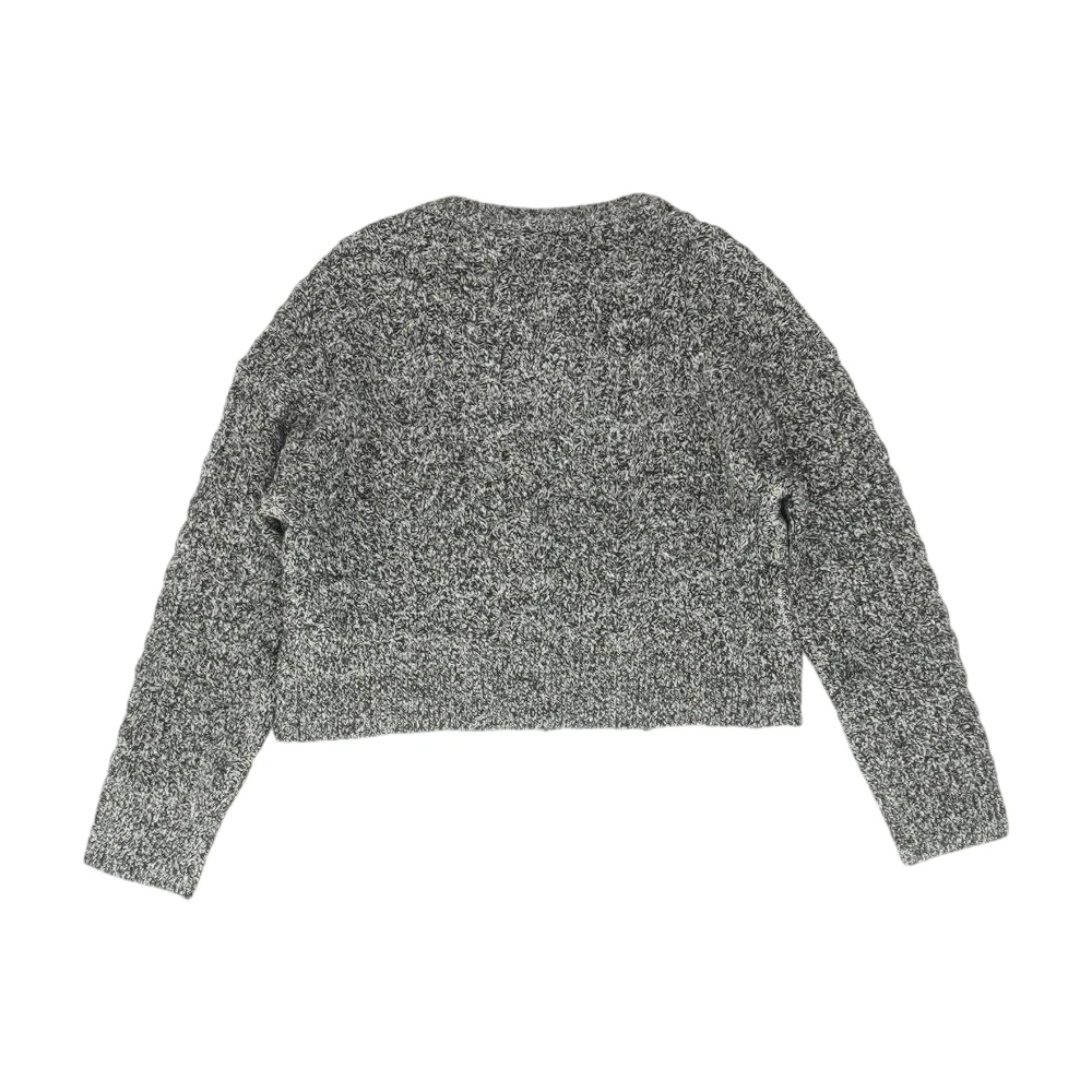 Gray Cardigan Sweater - Image 2