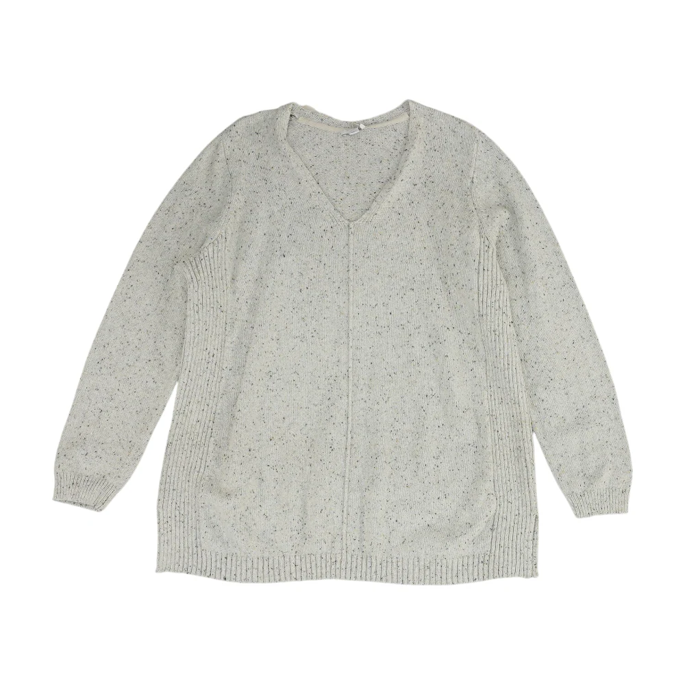Gray Petite Pullover Sweater