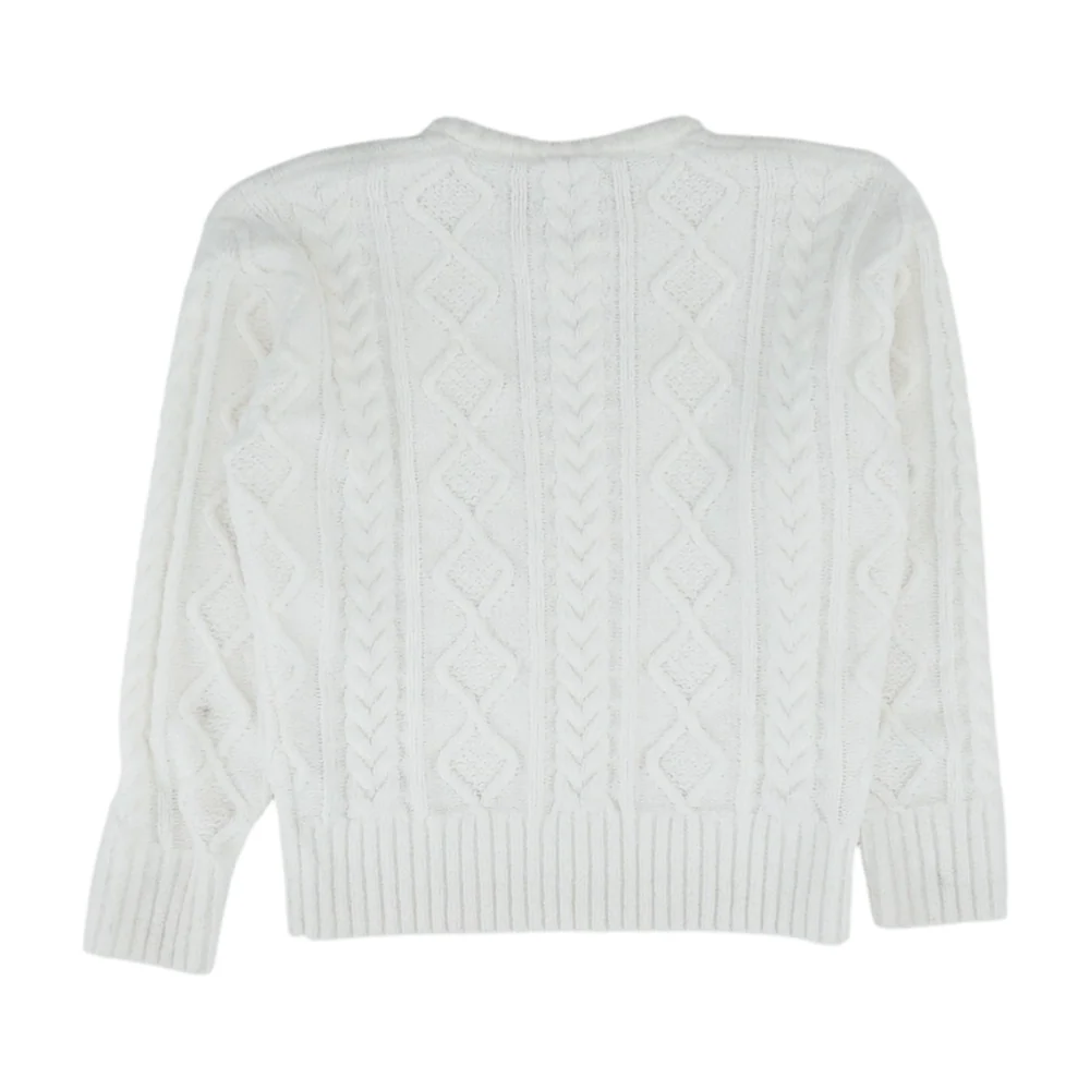 Ivory Pullover Sweater - Image 2
