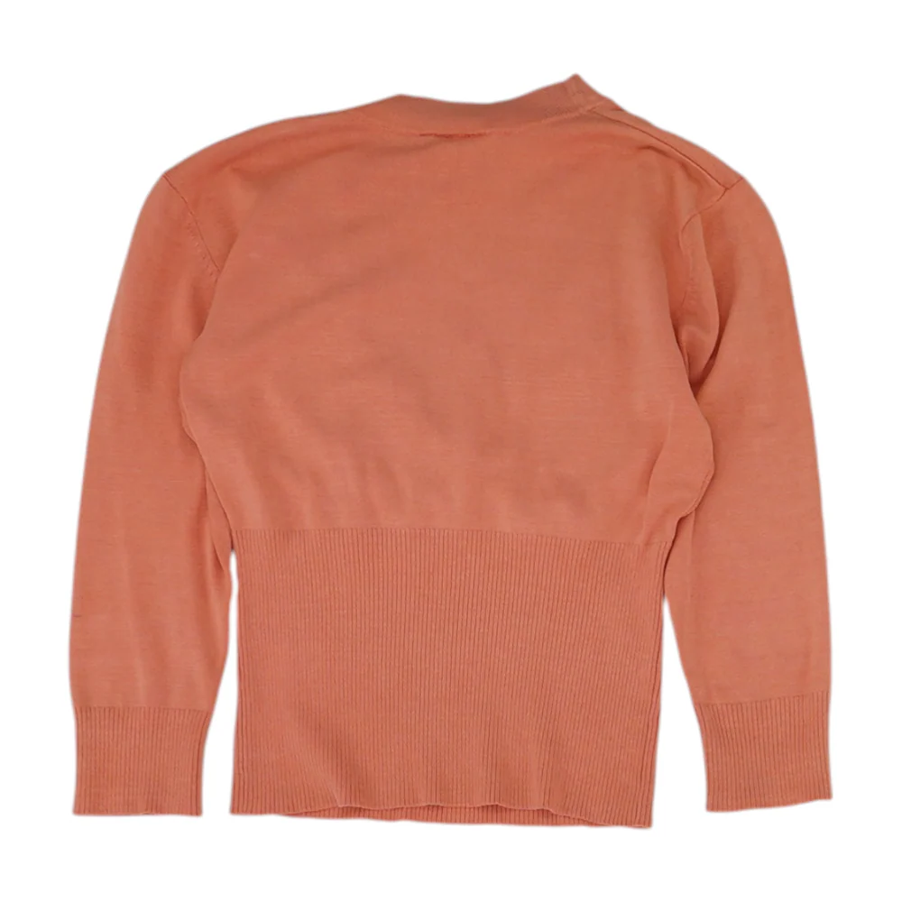 Peach Petite Pullover Sweater - Image 2