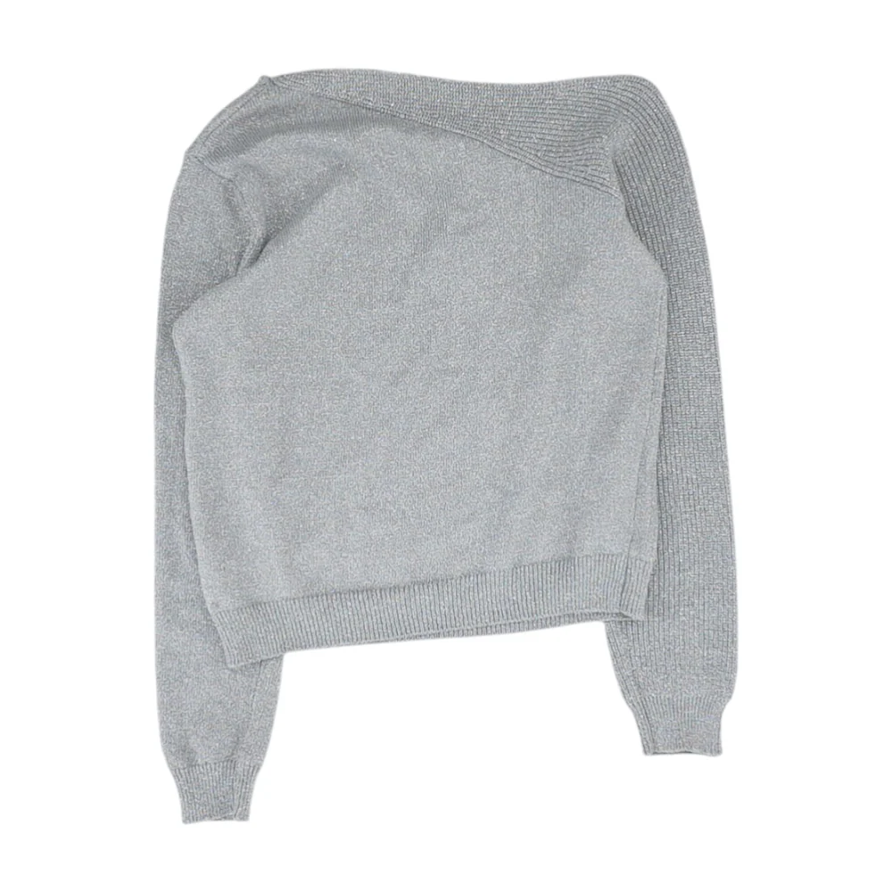 Silver Pullover Sweater - Image 2