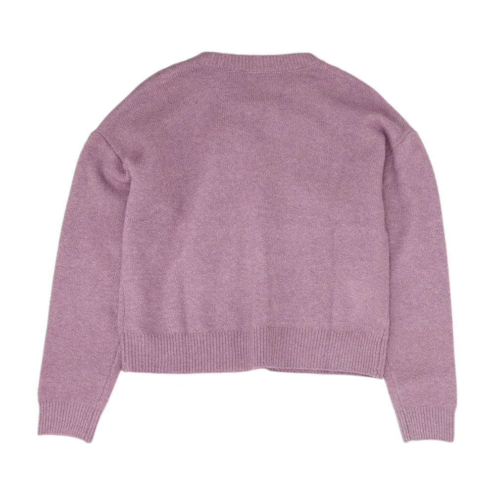 Purple Pullover Sweater - Image 2