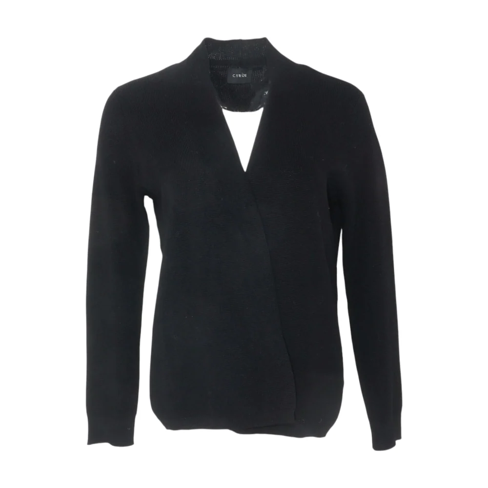 Black Cardigan Sweater