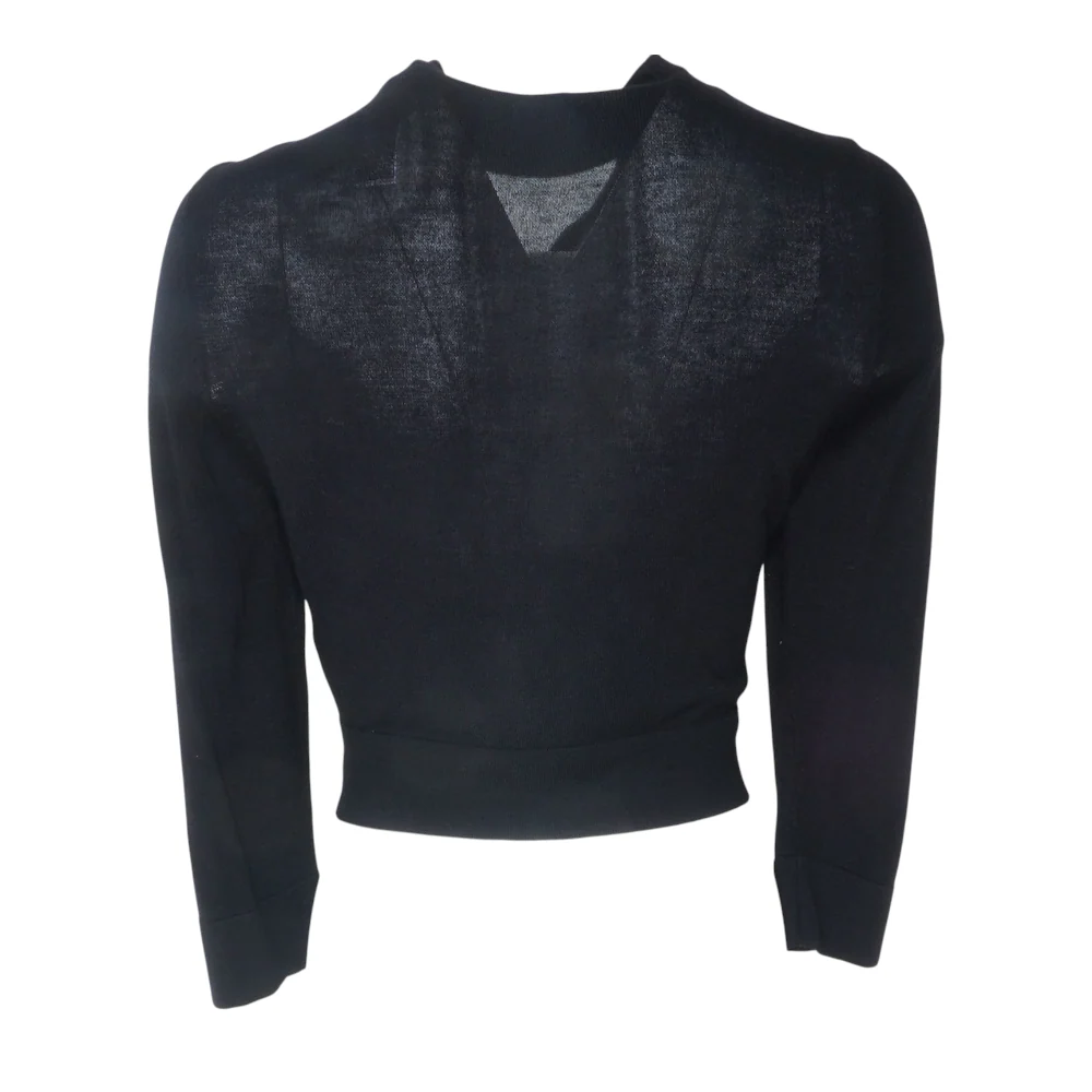 Black Petite Cardigan Sweater - Image 2