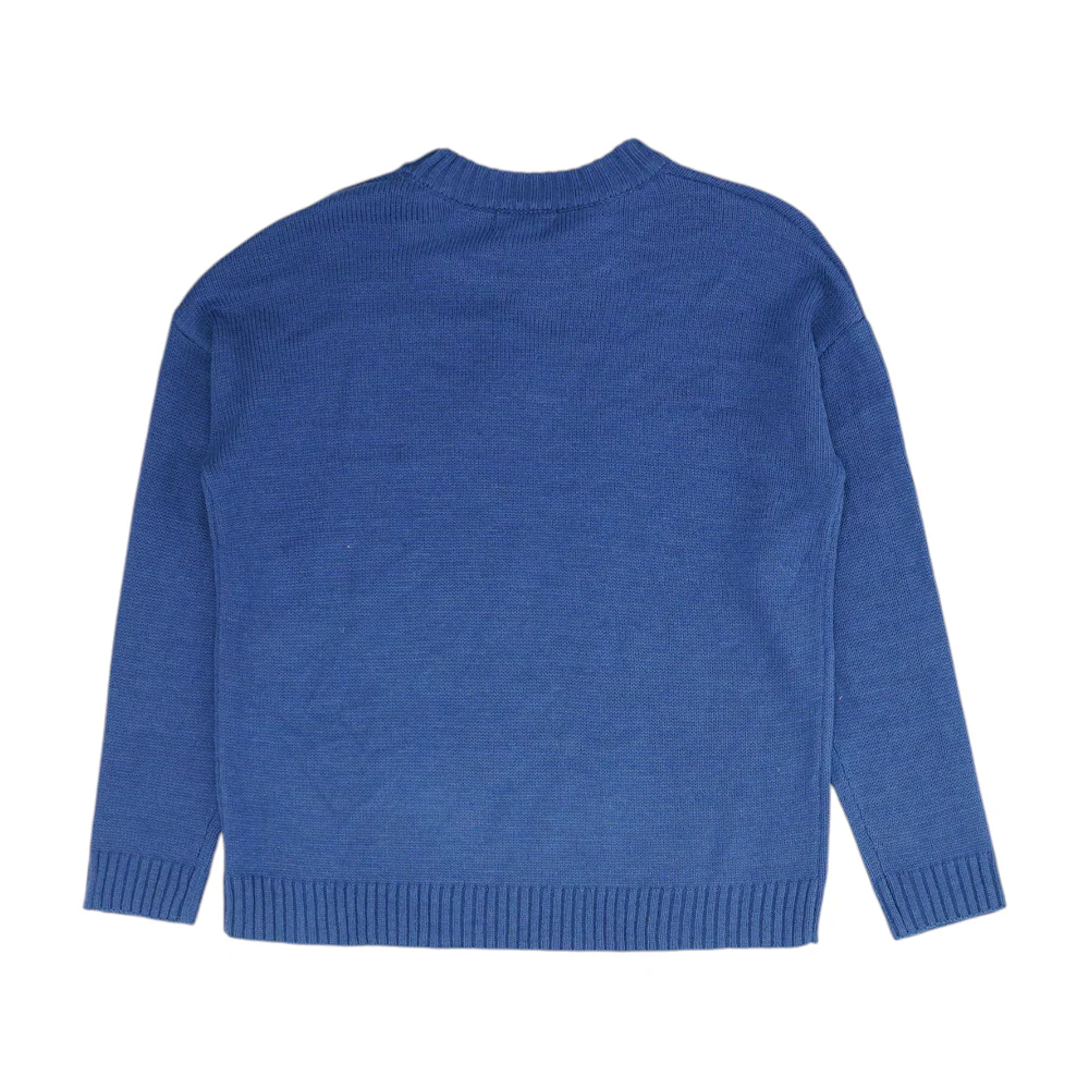 Blue Pullover Sweater - Image 2