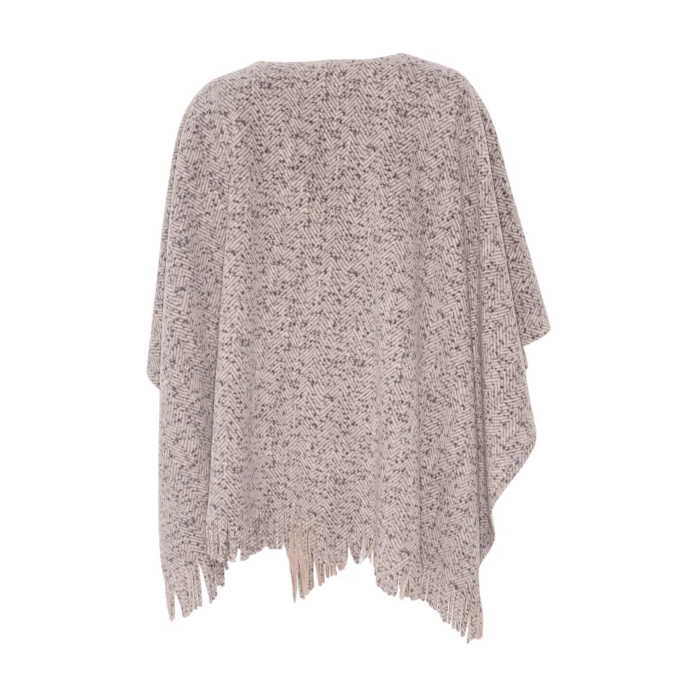 Gray Chevron Cardigan Sweater - Image 2