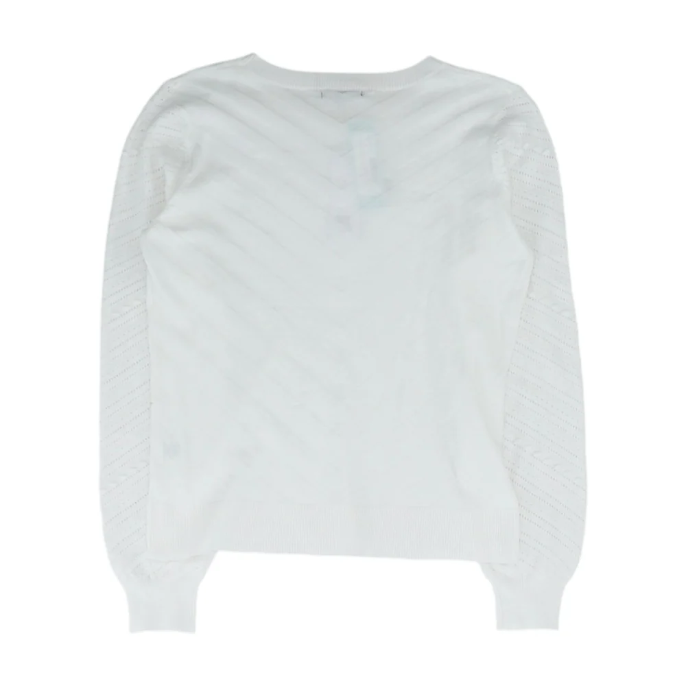 White Pullover Sweater - Image 2