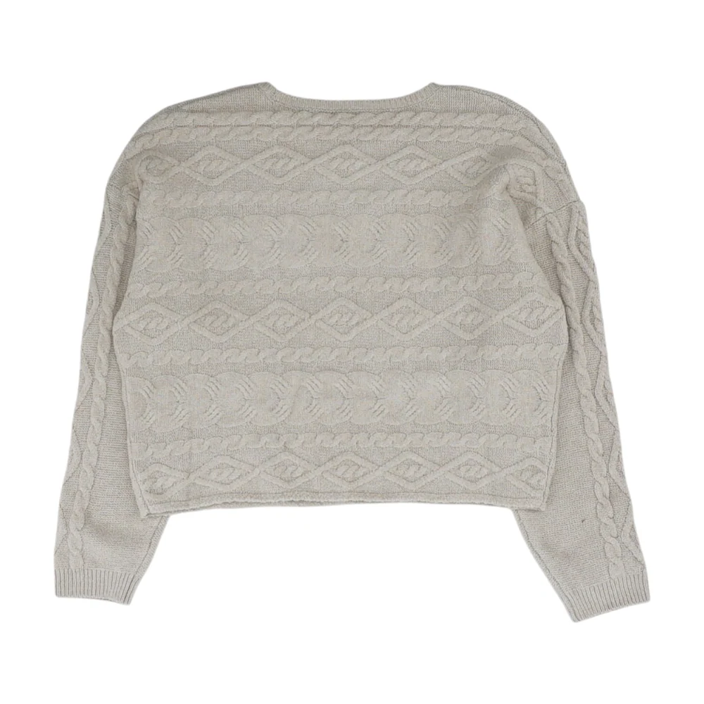 Beige Pullover Sweater - Image 2