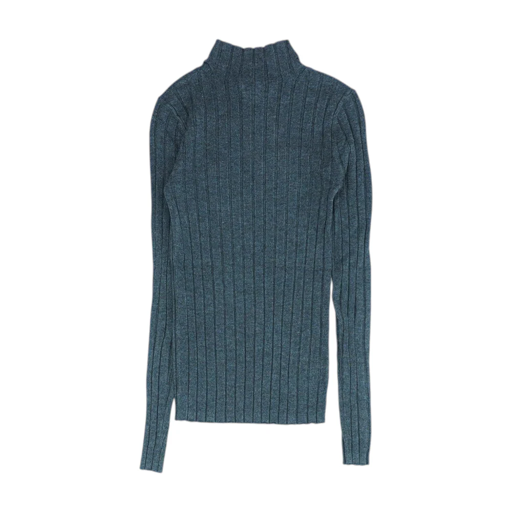Gray Petite Pullover Sweater - Image 2