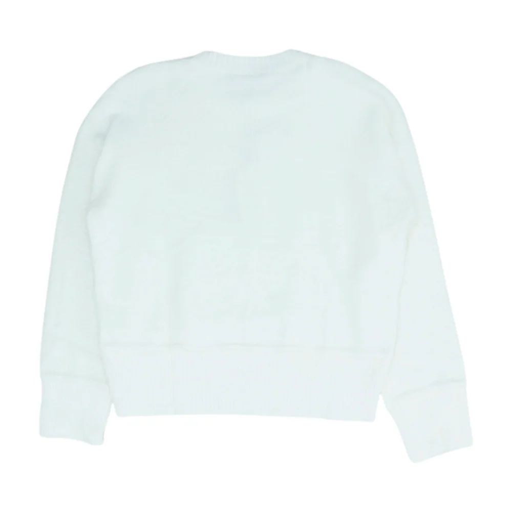 White Pullover Sweater - Image 2