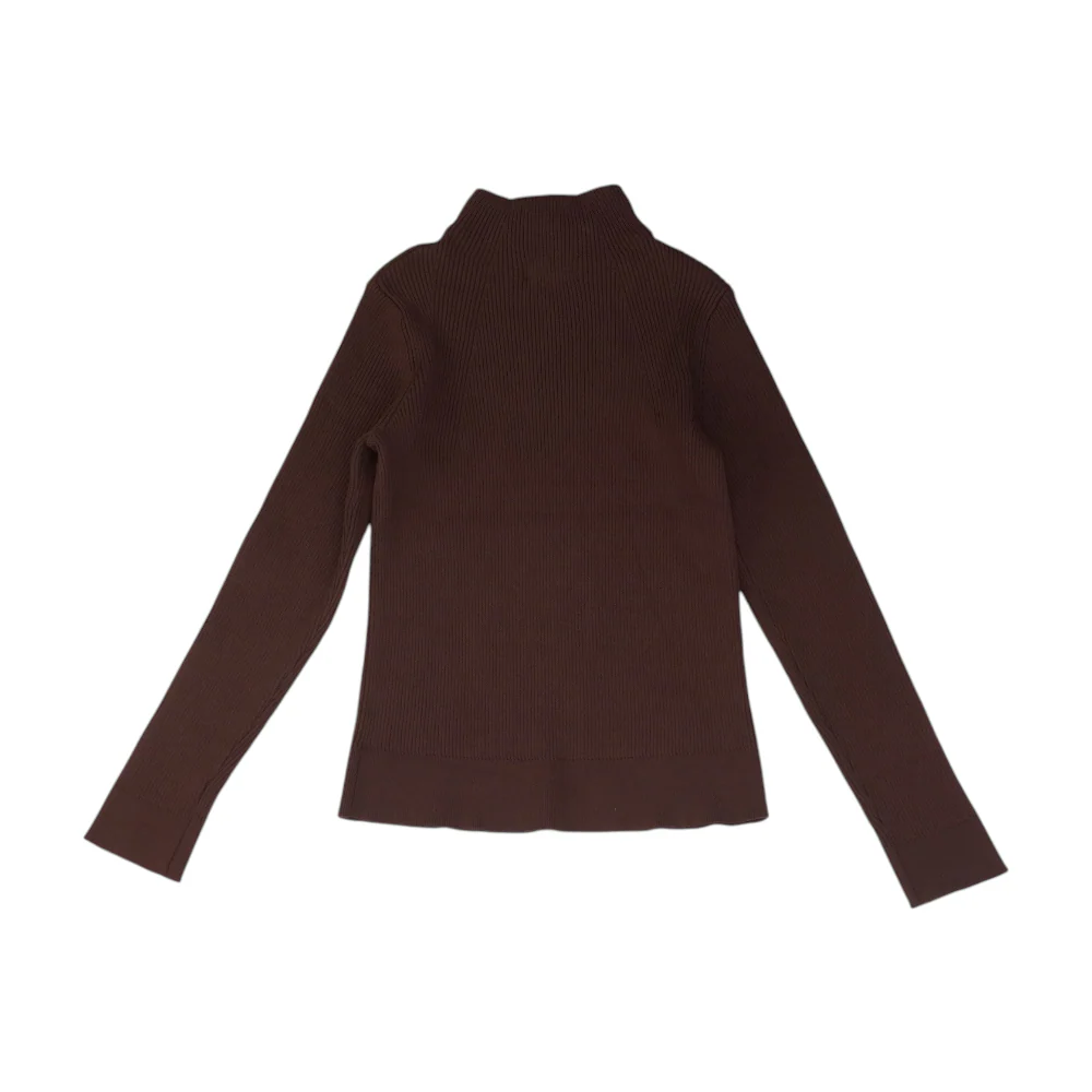 Brown Pullover Sweater - Image 2