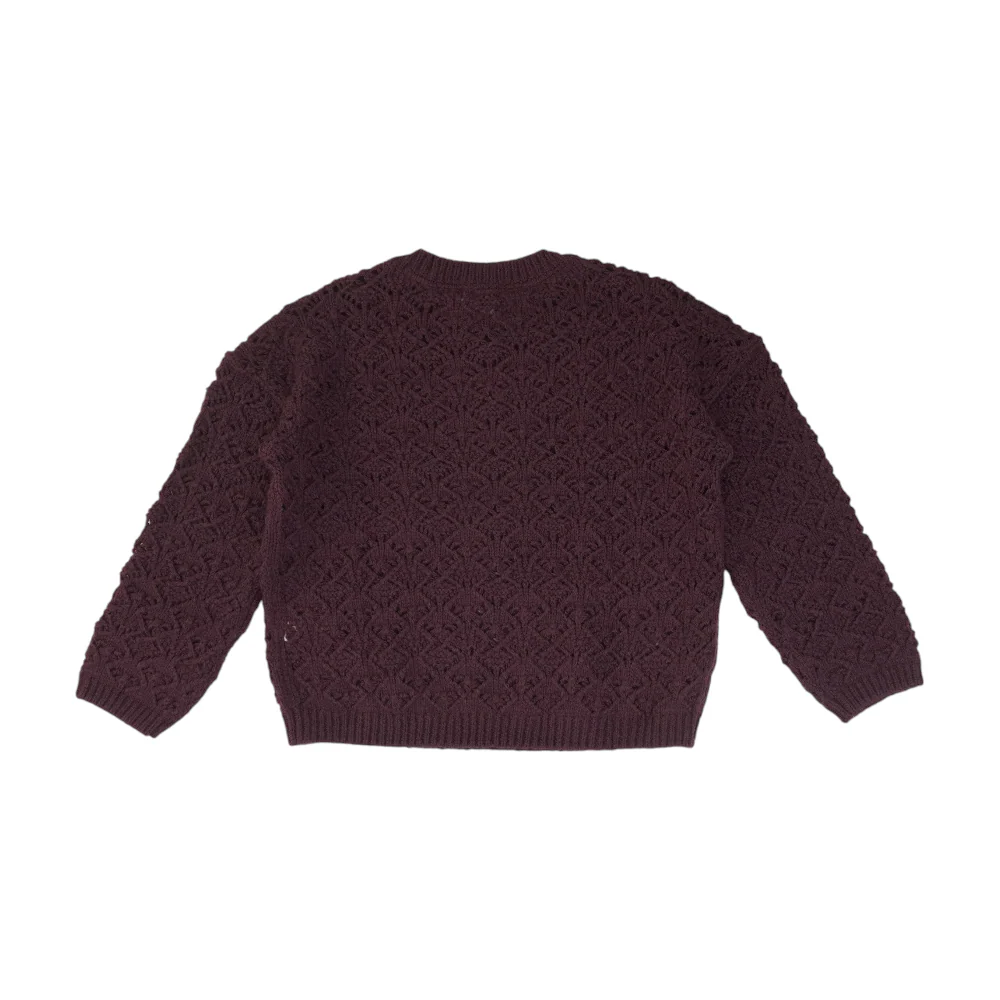 Burgundy Pullover Sweater - Image 2