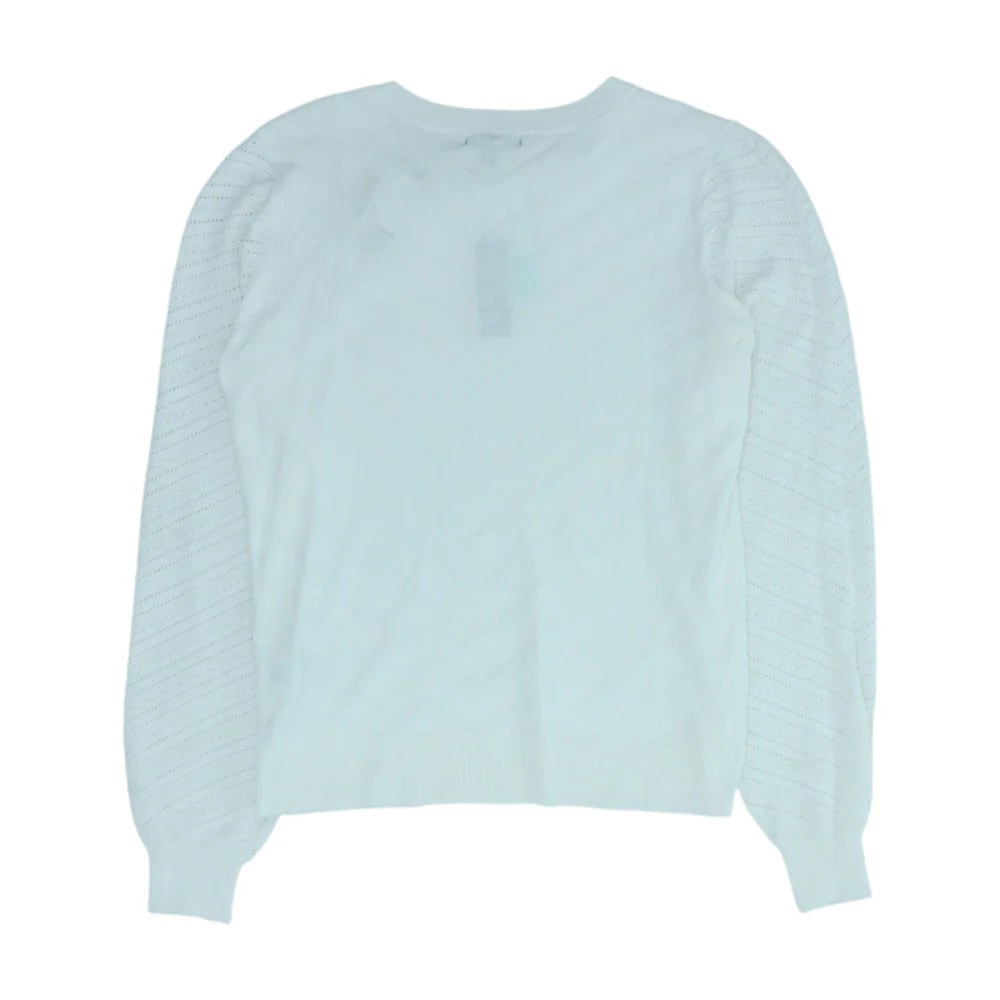 White Pullover Sweater - Image 2