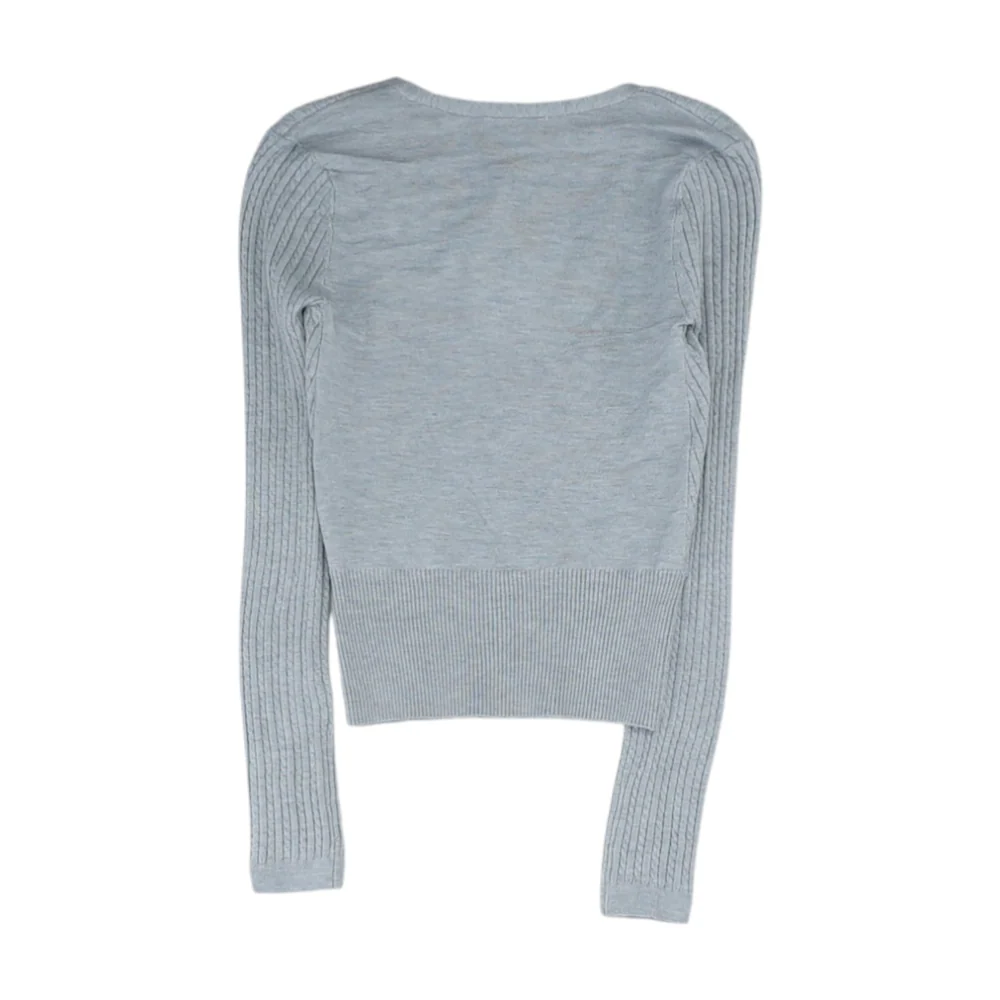 Gray Pullover Sweater - Image 2
