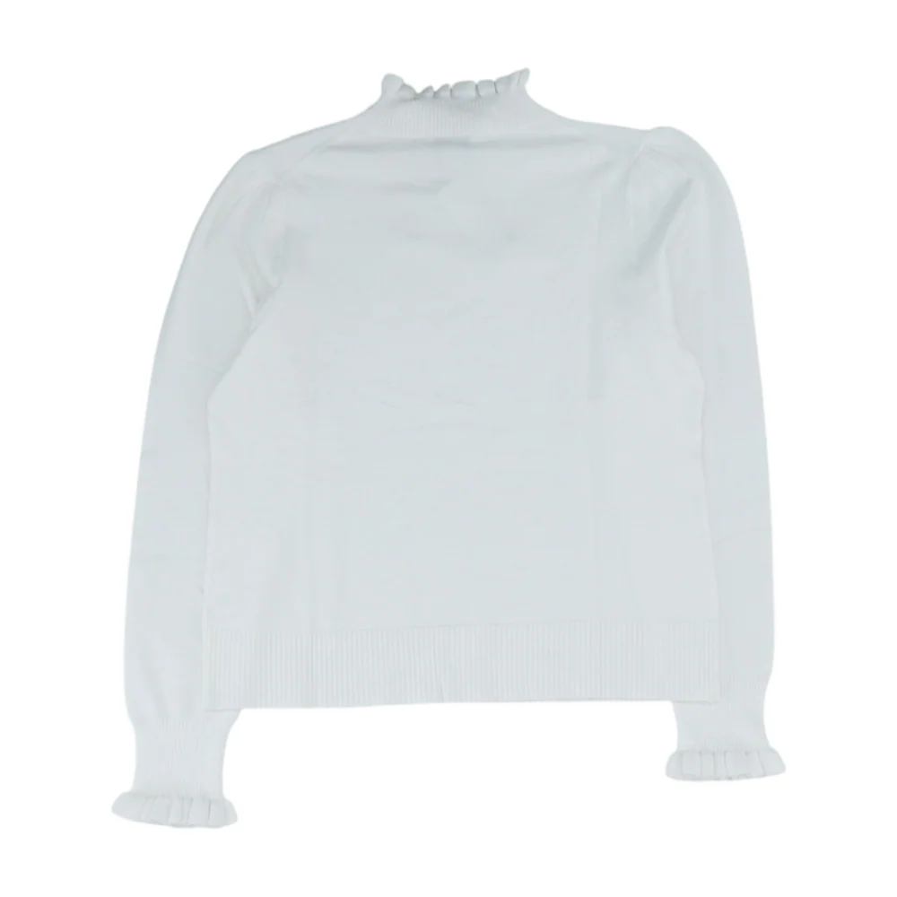 White Pullover Sweater - Image 2