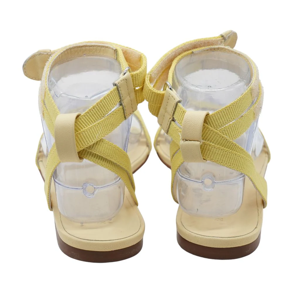 Yellow Flat Sandals - Image 2