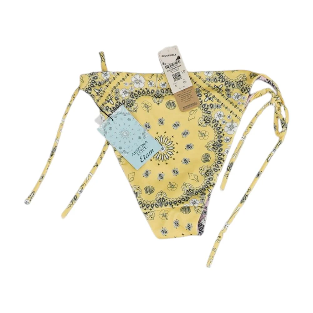 Yellow Floral Swim Bottom - Image 2