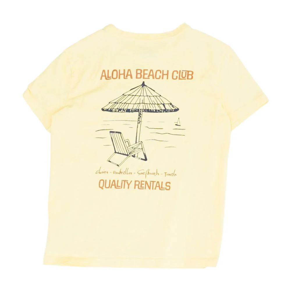 Yellow Solid Crewneck T-Shirt - Image 2