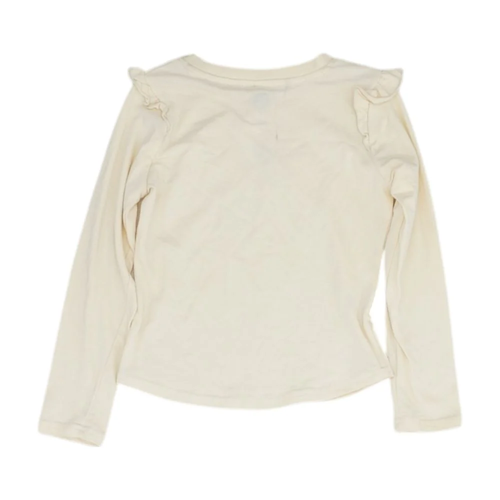 Yellow Solid Long Sleeve Blouse - Image 2