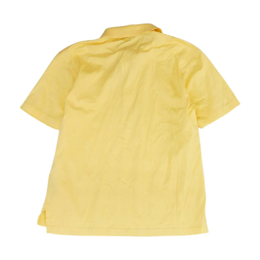 Yellow Solid Short Sleeve Polo - Image 2