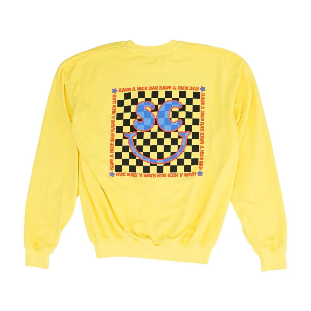 Yellow Sweatshirt Pullover - Image 2