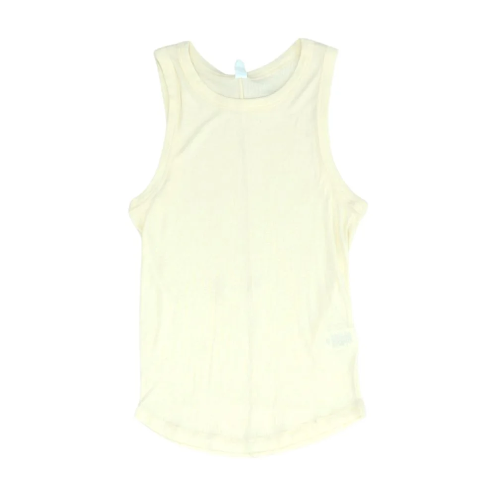 Yellow Tank Knit Top