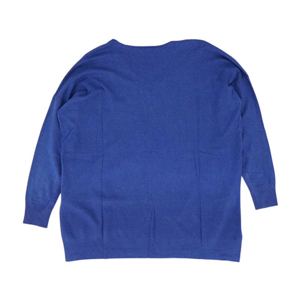 Blue Plus Pullover Sweater - Image 2